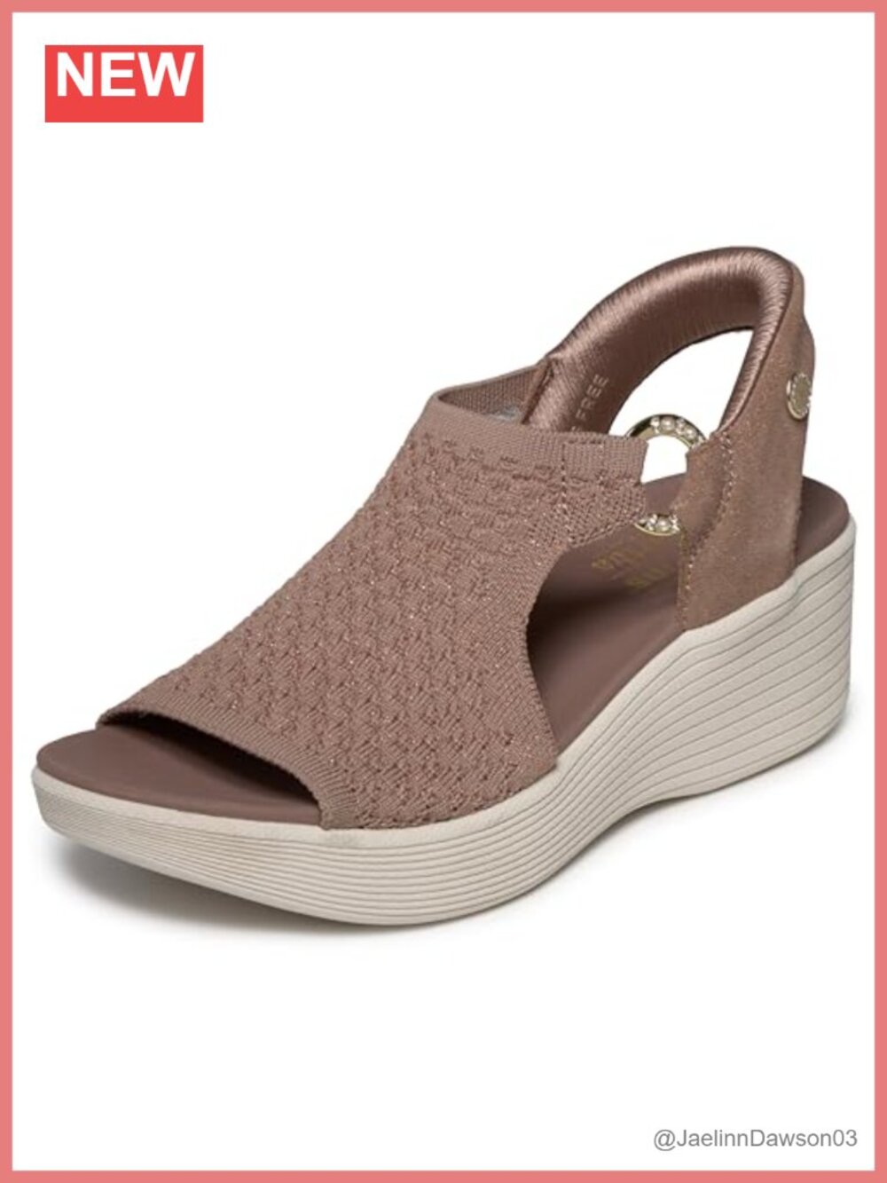Slip-In Loafer Wedge Sandals Women's Mesh Comfort